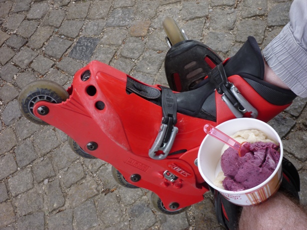 Icecream and skates